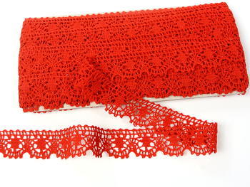 Bobbin lace No. 75088 red | 30 m - 6