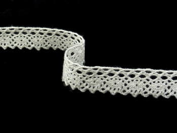 Bobbin lace No. 75239 toned white | 30 m - 6