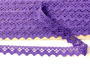 Paličkovaná krajka vzor 75259 purpurová II.| 30 m - 4/4