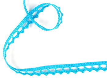 Bobbin lace No. 75397 turquoise | 30 m - 6