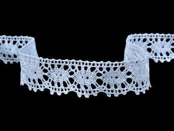 Bobbin lace No. 82114 white | 30 m - 6