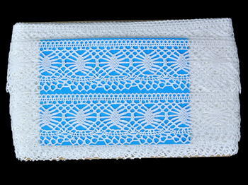 Bobbin lace No. 82125 white | 30 m - 6