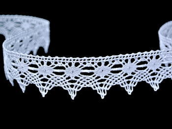 Bobbin lace No. 82150 white | 30 m - 6