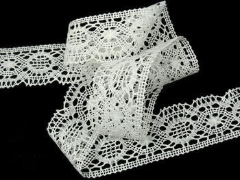 Bobbin lace No. 82339 bleached linen | 30 m - 6