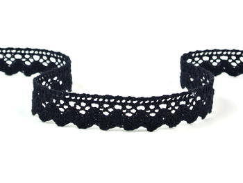 Bobbin lace No. 75260 black | 30 m - 7