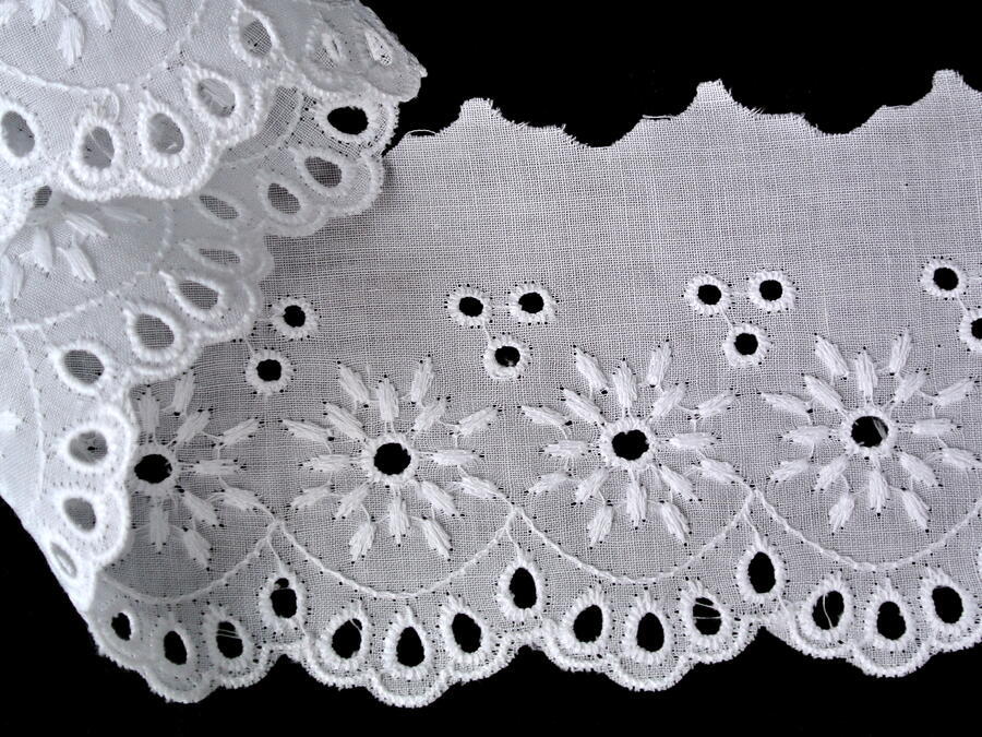 Cotton embroidered lace - eshop, madeira
